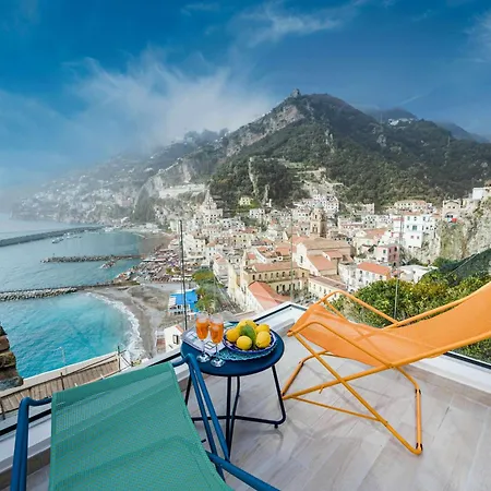 Blue Luxury House - Vista Mozzafiato Lejlighed Amalfi